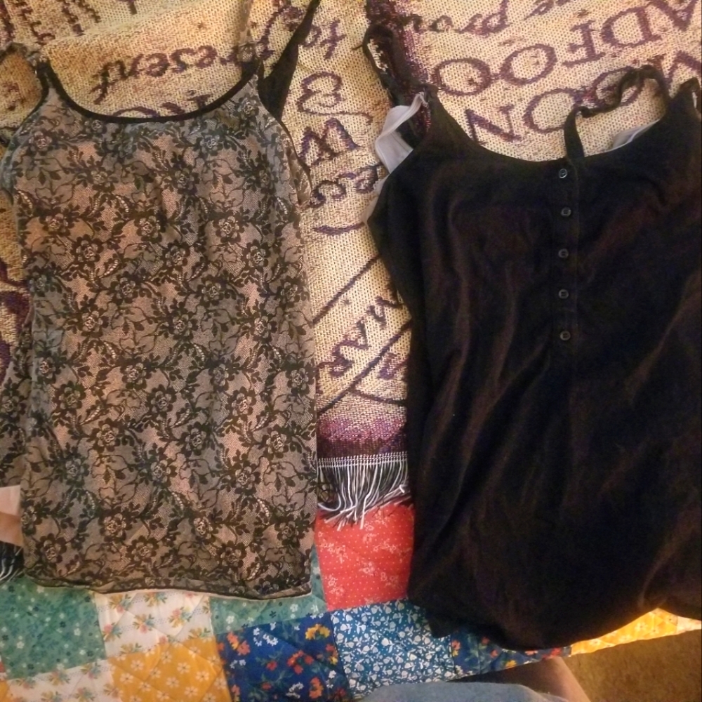 2 Gilligan and O'Malleys Nursing Camis- Maternity